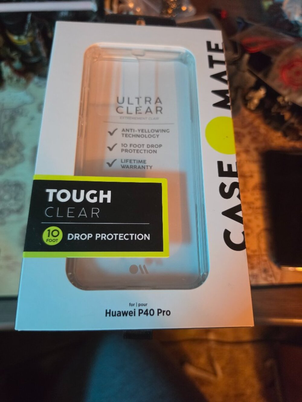 Casemate Tough Case for Huawei P40 Pro - Clear